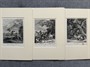 Lovečtí psi, 3 x rytina kolem r. 1750 org. Ridinger – fotografie 5 z 5