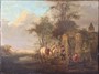Holandský romantismus kolem 1850, olej na dřevě