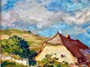 Ota Bubeníček: Letní krajina s chaloupkou u rybníka. – fotografie 5 z 5