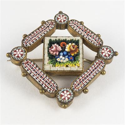 Millefiori brož, Itálie Murano