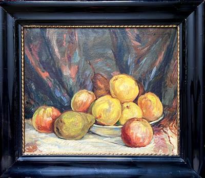 František Hoplíček: Zátiší s ovocem