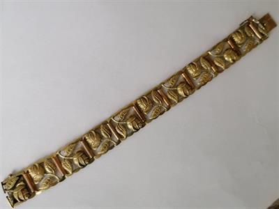 Prvorepublikový náramek s růžemi