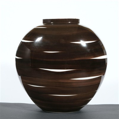 Art deco váza, KPM Berlín