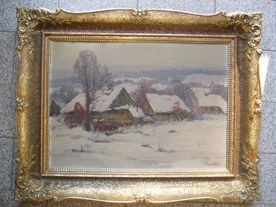 Jožka Koudelka: Zasněžené chalupy