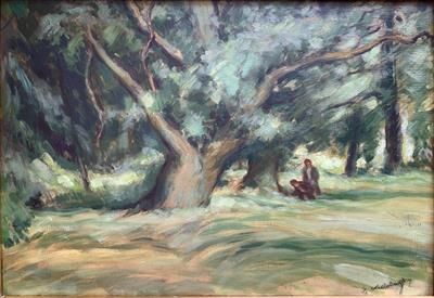 Václav Kreisinger: Motiv z parku