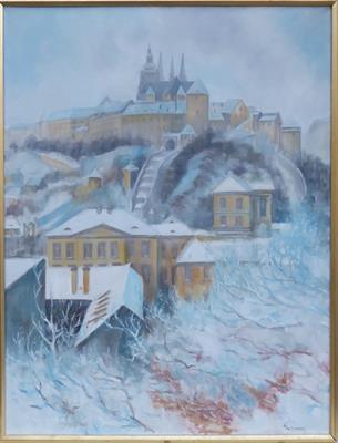 V. Pachovský - Pod Pražským hradem v zimě