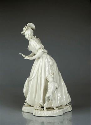 Dáma se psem - Nymphenburg