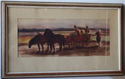 František Čihák - Svoz sena