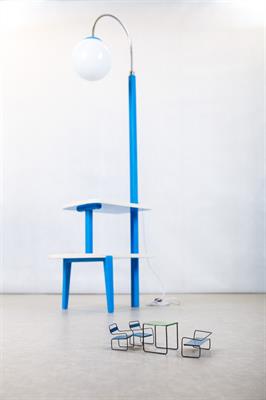 STOJACÍ LAMPA -THONET
