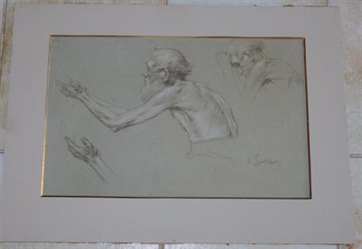 Karel Špillar - Studie, kresba, začátek 20. stol.