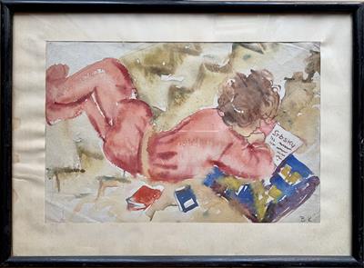 Božena Kuhnová-Hliněnská: Konvolut 7 obrazů