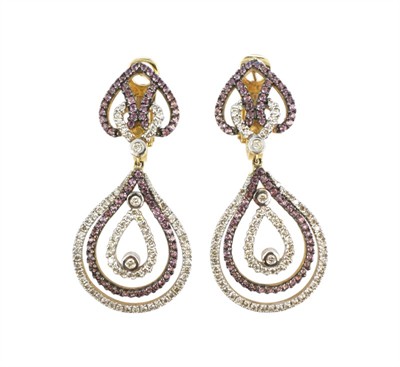 Zlaté náušnice s brilianty