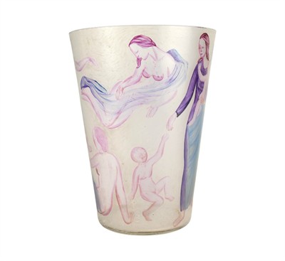 K. Poner, Váza s motivem postav