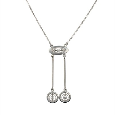 Zlatý náhrdelník s diamanty