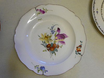 Porcelánový talíř Meissen /Marcolini/