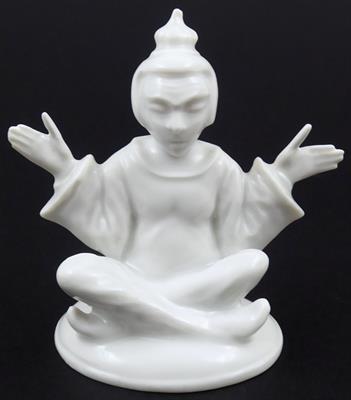 Meditace v pozici lotosového květu - Rosenthal