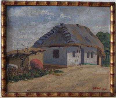 Karták - Chalupa v létě - Olej