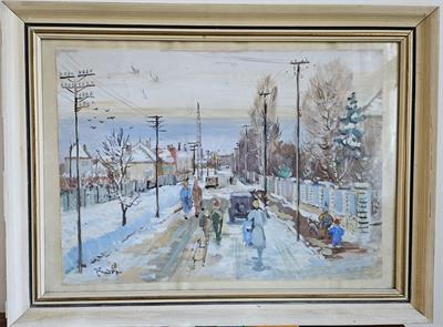 Jaromír JINDRA V zimě na okraji města