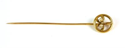 Zlatá jehlice s perličkami