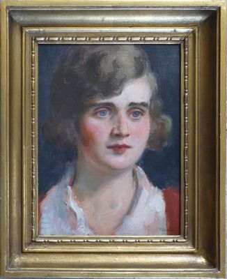 František Xaver Naske - Portrét mladé dívky