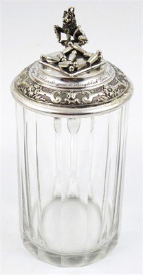 Stříbřený korbel pro hráče kuželek - WMF