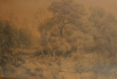 JAN NOVOPACKÝ - Krajina, velká kresba