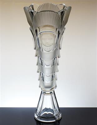 Ohromná váza s věnováním Čs armáda 1938 z pohraničí HLOUŠEK