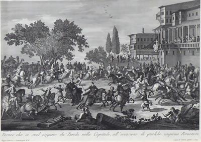 Giacomo Leonardis - Turnaj Turků v Konstantinopoli