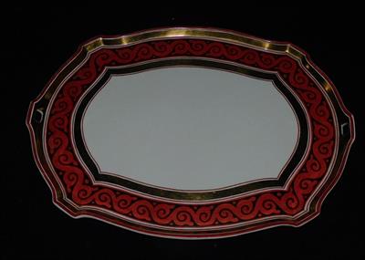 PAVEL JANÁK - Podnos, porcelán, FLEKNA-STRÁDAL