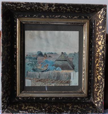 Augustýn Mervart - Vesnice v létě