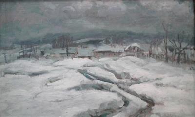 Fr. Škrabánek: Zimní krajina.