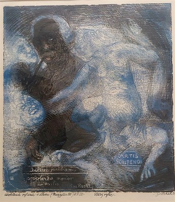 Váchal Josef: Starý rytec.