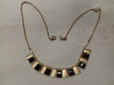 Náhrdelník art deco double