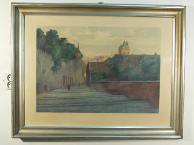 Václavík, Zámecké schody