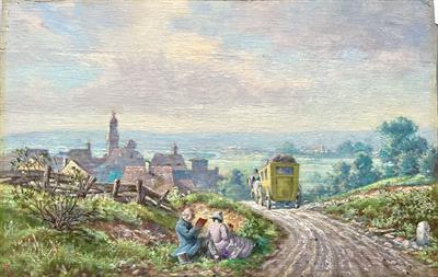 Neurčený monogramista “TR” : Venkovská pohoda.