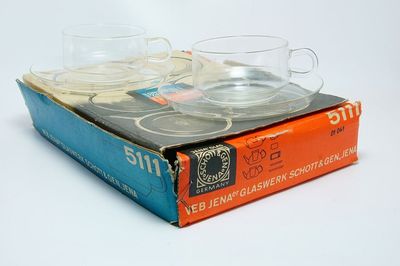 Kávový servis z varného skla - SCHOTT und GEN JENA GLAS