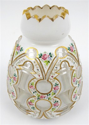 Ručně malovaná vázička - biedermeier