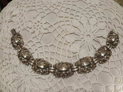 Starožitný náramek stříbro