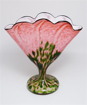 Secesní váza s aventurinem "Stripes & Spots" Franz WELZ