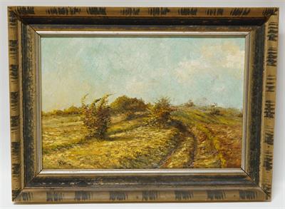 Z Vysočiny, Cesta horskou loukou Karel KRČMA olej na plátně