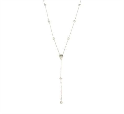 Zlatý náhrdelník s diamanty