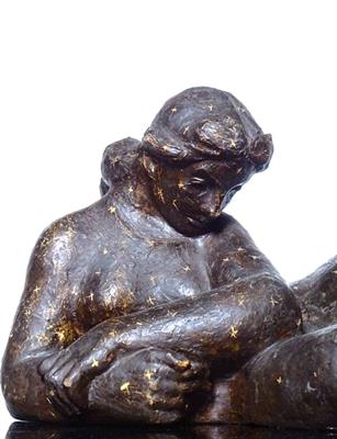 Ležící akt, Fr. MENTLÍK, 1958