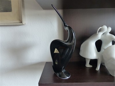 BRUSEL PELIKÁN ČERNÝ JAROSLAV JEŽEK ROYAL DUX 1960