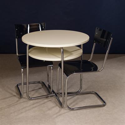 JÍDELNÍ SŮL+2 ŽIDLE-FUNKCIONALISMUS, BAUHAUS