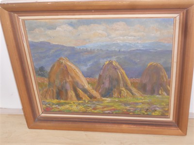 Alois Bílek - Kupky sena