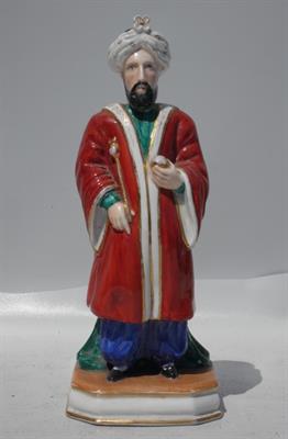 Porcelánova soška Sultána - Slavkov 1844