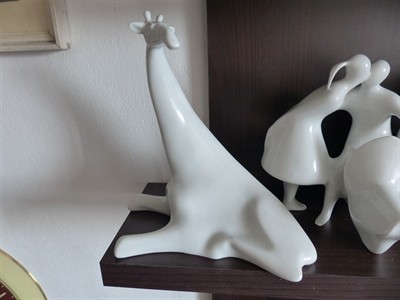 BRUSEL ŽIRAFA JIŘÍ BRADÁČEK ROYAL DUX 1957