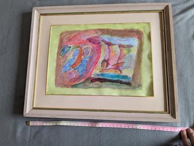 Originál obrazu Beppe Assenza (1905-1985)