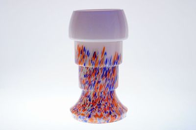 Secesní váza, sklárna Klášterecký Mlýn   LOETZ