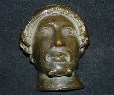 MYSLBEK - SVATÝ VÁCLAV, bronz